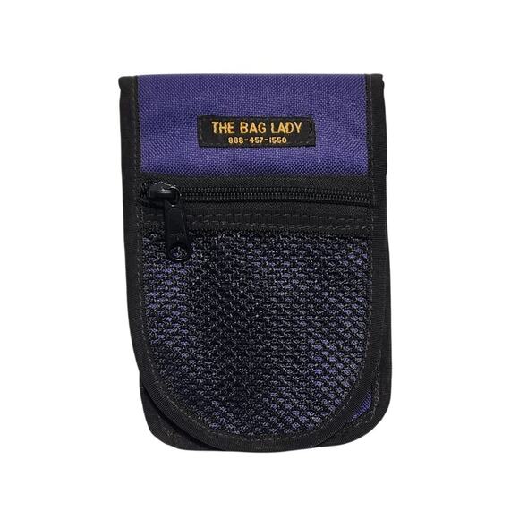 Other - The Bag Lady New Travel Portable Blue Cigar Case Humidor Holder 3 Tubes Cutter